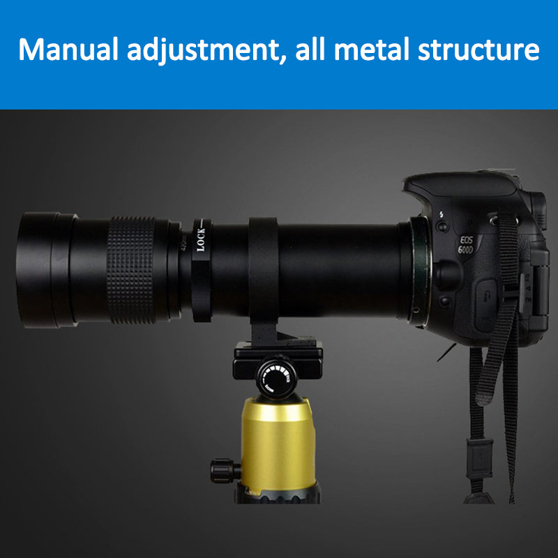 420-800mm F/8.3-16 Telephoto Lens Camera Zoom Lenses for Canon Sony Minolta Nikon 420-800mm F/8.3-16 Telephoto Lens Camera Zoom Lenses for Canon Sony Minolta Nikon